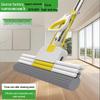Telescopic Roller Sponge Mop: Wash-Free, Absorbent, One-Wipe Clean for Easy Dust Removal.