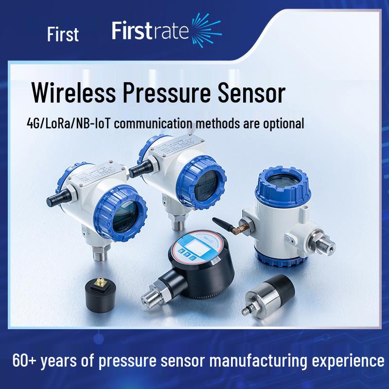 IoT 4G Wireless LoRa Pressure Sensor with Digital Display and Low Power Consumption Compact Wireless [Cylinder Pressure Monitoring]