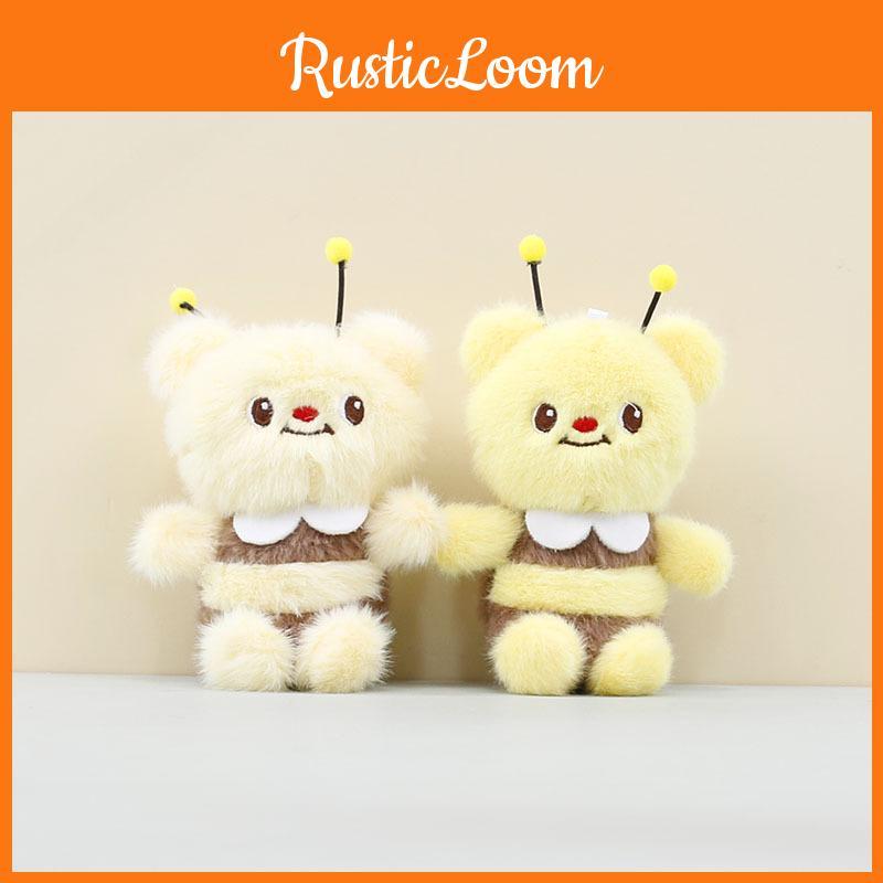 Bumblebee Sweet Bear Stuffed Animal Charm Made Of Soft Pp Cotton For Kids Gifts