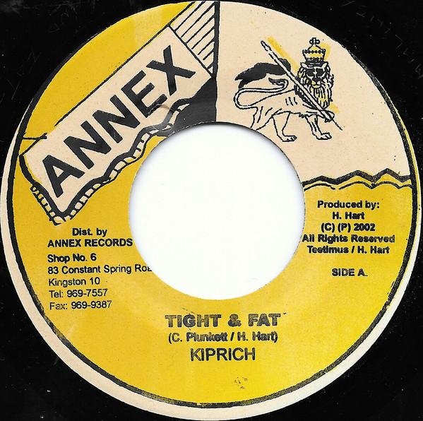 

7inch Record KIPRICH - Tight & Fat NONE Annex 2004 Jamaica Reggae, Ska & Dub Used