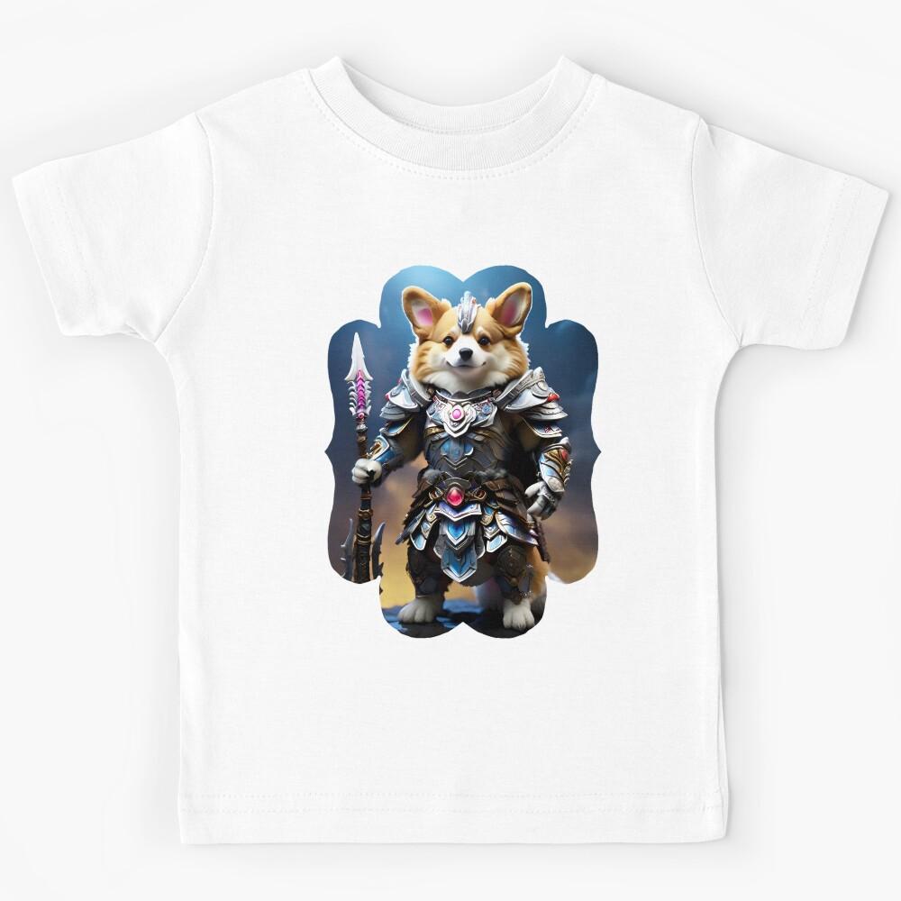 The warrior corgi Kids T-Shirt 160