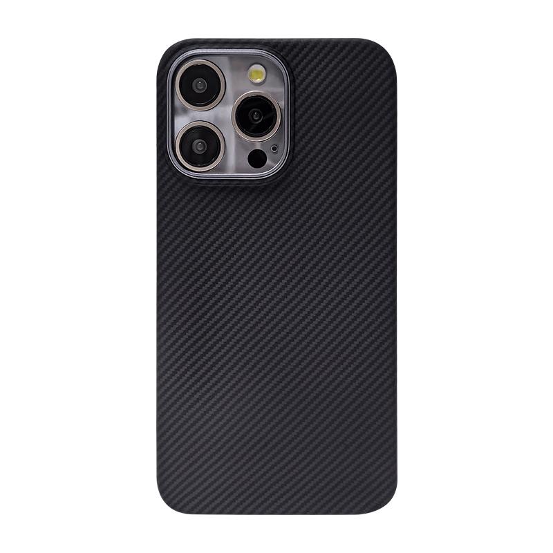 Carbon Fiber Shockproof Luxury Phone Case for 13Pro 13Pro Max Slim Lightweight Soft Cover Magnetic Ring Holder Custom