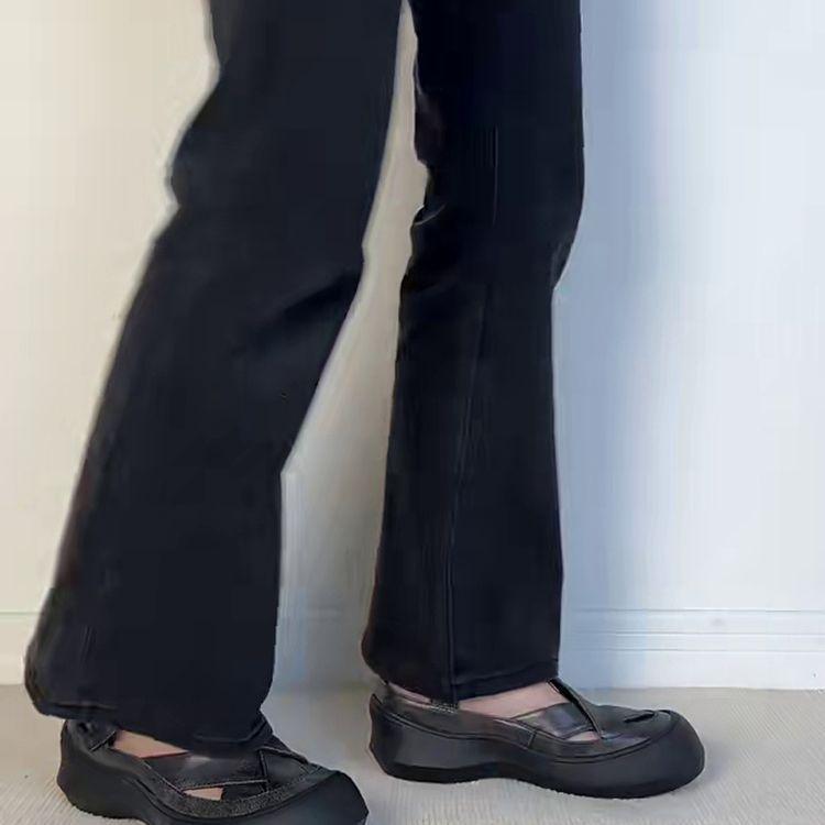 Thick-soled Bag Head Sandals Women's Summer New Casual and Comfortable Versatile Sports Roman Shoes Versatile and Popular Pig Cage Single Shoes