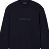 Emporio Armani Ss26 Crew Neck Pullover Letter Print Long Sleeve Sweatshirt Men sweatshirt EM004541-AF10013-MB563