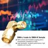 5pcs SMA J Male To SMA K Female Right Angle Bend Adapter Connector Converter