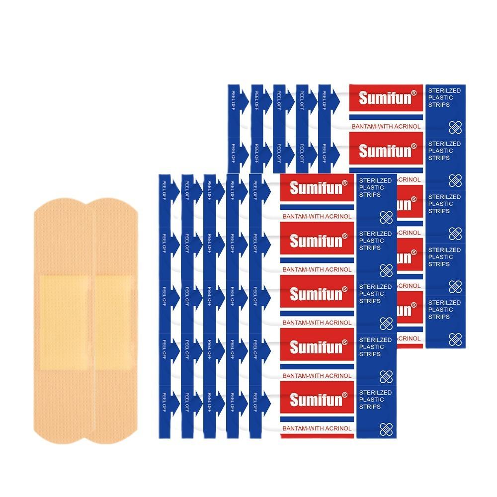 Sumifun 10/20/50 PCS Wound Deal Band Aids Breathable Wound Care Dressings Stop Bleeding Patch Home Essential