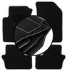 Complete Set of Velour Floor Mats For: Dodge Caliber Hatchback (2006-2011)