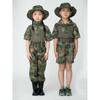 Children's Camouflage Training Suit Set