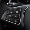 Black Car Steering Wheel Button Switch Trim Cover Sticker Compatible with Mercedes Benz C GLC V Class W205 X253 W447