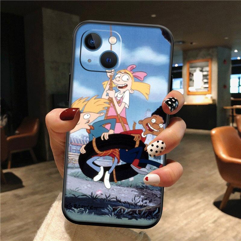 

S-Special Hey A-Arnold New High-End Shell Phone Case for iPhone SE X XS XR 16E 11 17 Pro Max 8 7 6 6s Plus Air iPhone 6s Plus