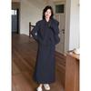 Korean Casual Workwear Vest & Skirt Set - Women's Spring/Autumn 2025 Three-Piece Outfit with Round Neck Long Sleeve Top.