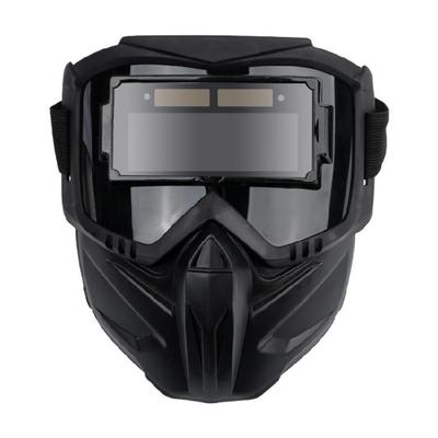 Professional Grade Welding Helmet Auto Darken Lens Heat Face Screen Removable Eye Protections Adjustable Comfort Fit