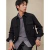 GXG Men's Black Plaid Long-Sleeve Shirt