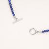 Lapis Lazuli December Birthstone Mantel Necklace for Men and Women [GAVU]