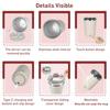 Self Stirring Coffee Mug Magnetic Stirring Mug Electric Shake Bottle 350ml Portable Protein Powder Shaker for Coffee Milk Cocoa