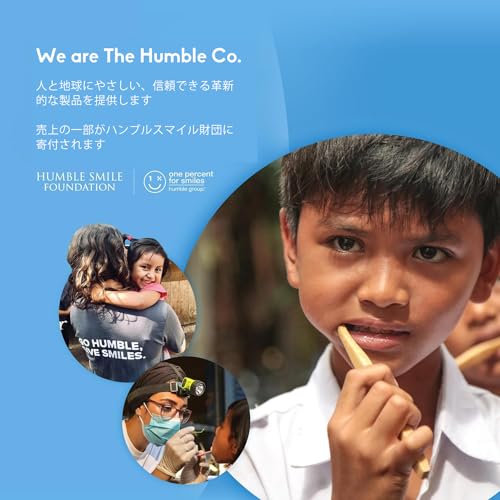 THE HUMBLE CO. Humble Brush Plant-Based Kids Toothbrush (Yellow)