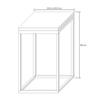 Loft Flower Stand Metal Shelf For 1 Flower