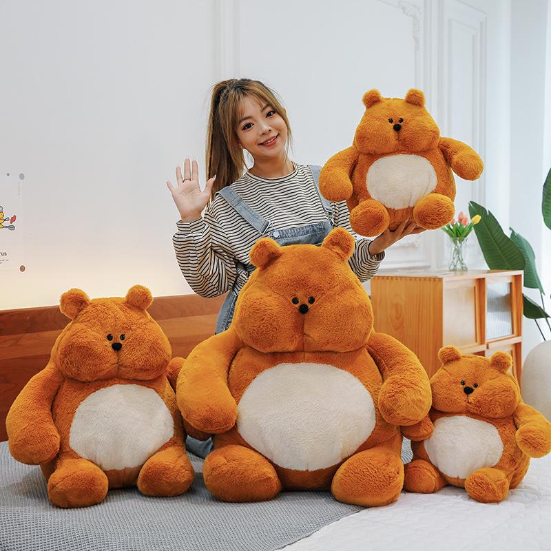 Hanhan Bear Plush Toy Doll Cute Ugly Cute Pier Pier Bear Doll Sleeping Doll Super Soft