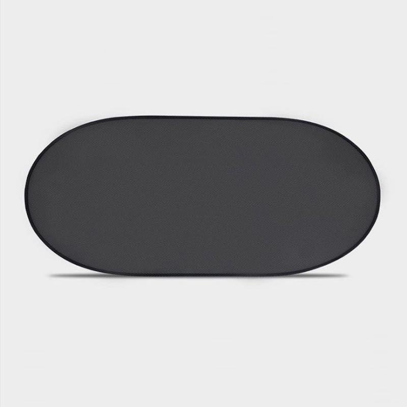 Car Sunshade Rear Mesh Black - Summer Interior Protection for Rear Window and Side Windows