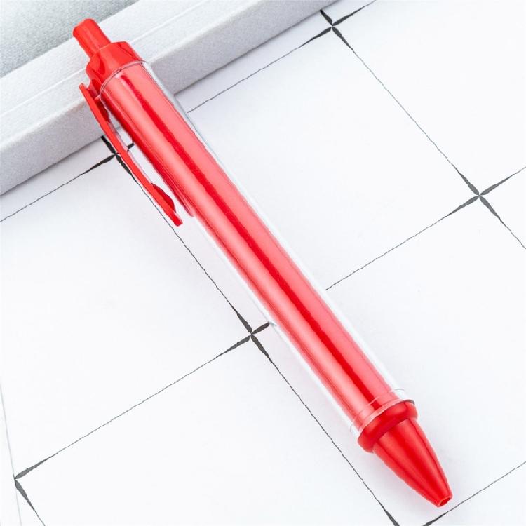 10Pcs Retractable Ballpoint Pen Plastic Ballpoint Pen Press to Open Close Ergonomic Grip Writing Pen for Students