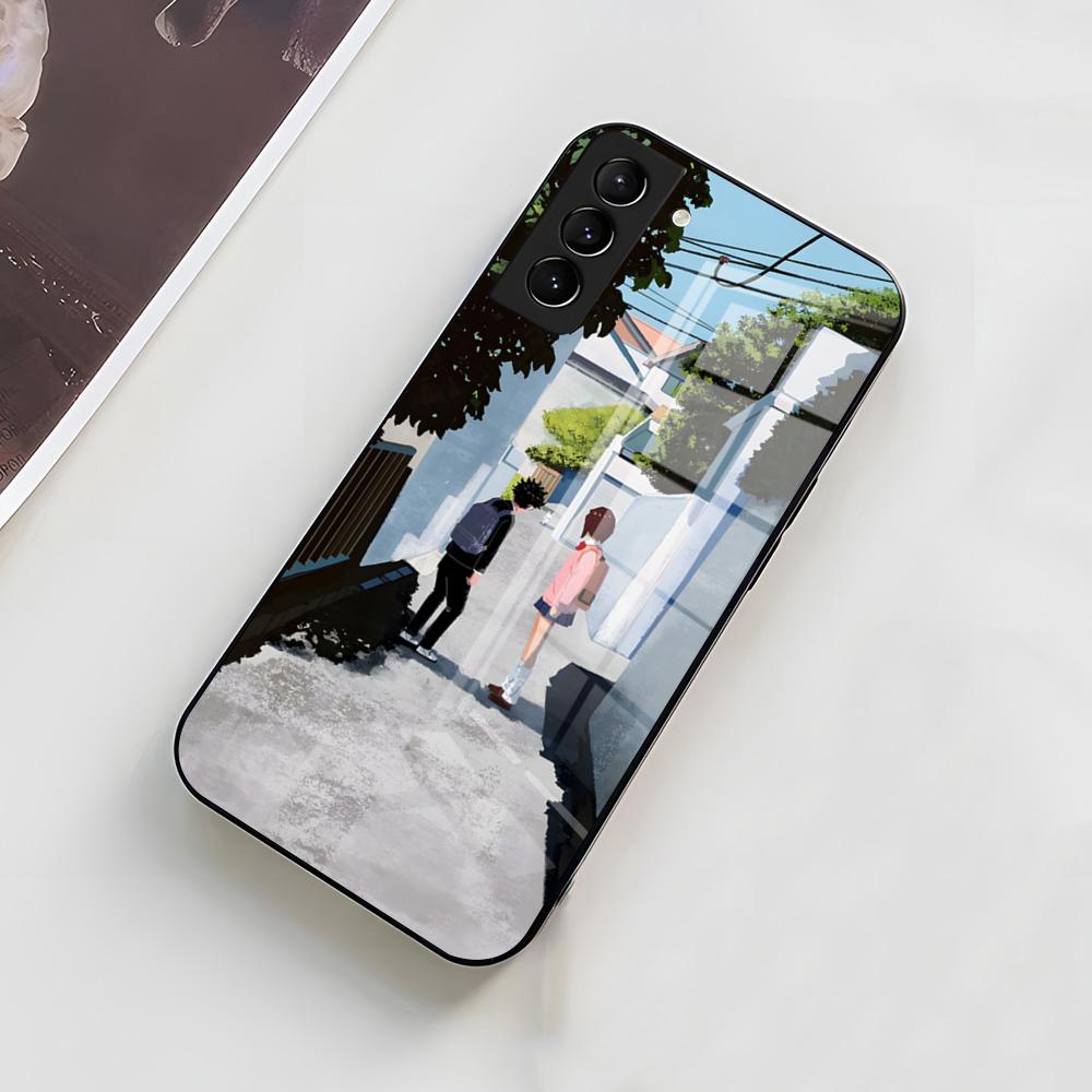 D-Dan D-Da Daa Phone Case For Samsung A56 A36 A26 A16 A15 A25 A35 A55 A14 A34 A24 A54 Glass Case