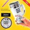 Automatic Stirring Mug Stainless Steel Transparent Milk Coffee Powder Mixing Cup Portable Electric Mixer Cups with Handle.