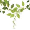Flower Garlands Flowers 6 pcs. White 200 cm\