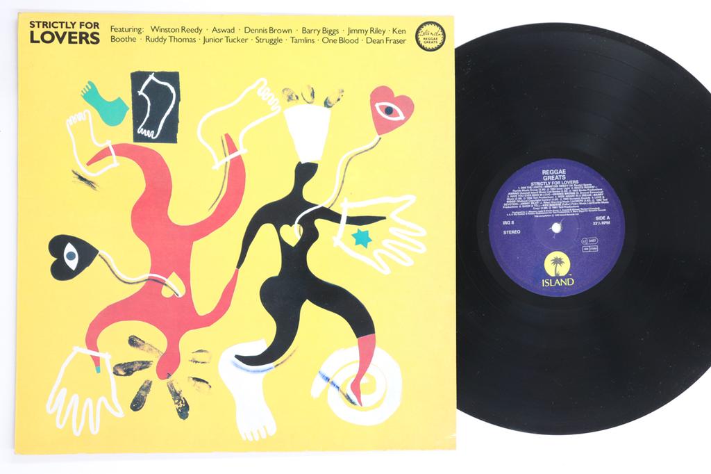 LP Record VARIOUS - Reggae Greats - Strictly For Lovers IRG8 ISLAND 1985 Unknown Reggae, Ska & Dub Used