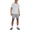 Nike Full Print Logo Crew Neck Short Sleeve T-Shirt Men Tops Silver DM4753-084