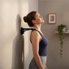 Manual Wall Mounted Massage Device With Elasticity Ball For Shoulder Blade And Spine Alignment Recovery Massage