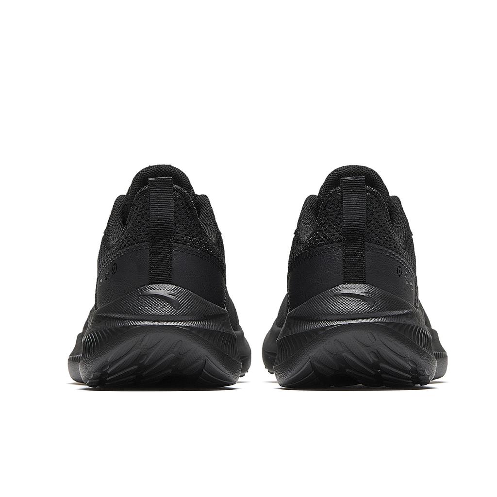 Anta Lightweight Shock Absorbing Running Shoes Women Sneakers Basic-Black 922615541-5