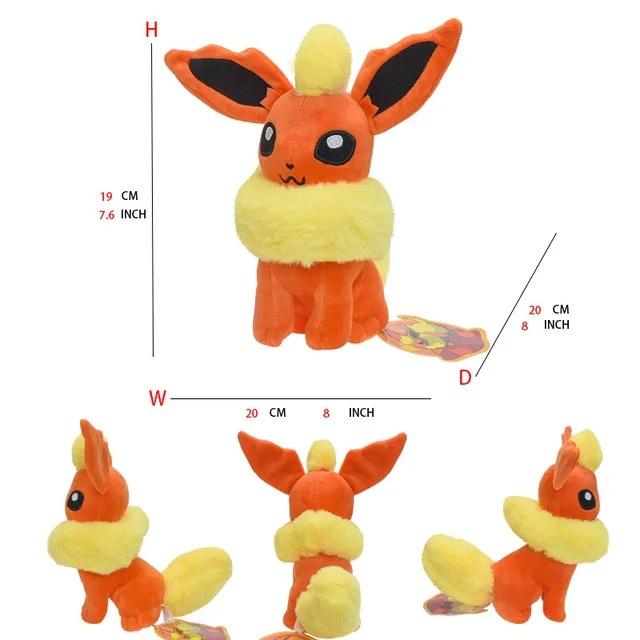 18Cm Pokemon Eeveelution Plush Toys Series 24 Styles Sstanding Sitting Posture Sofa Hug Pillow Desktop Ornament Periphery Gifts