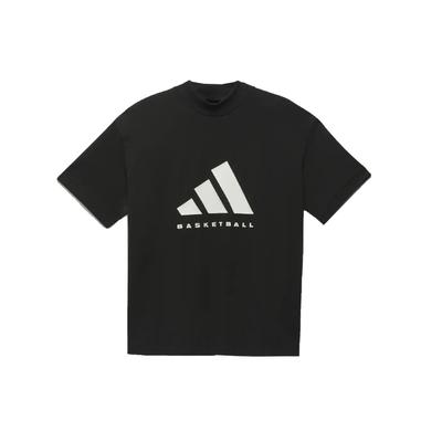 Originals Basketball Chapter 02 Vintage Sports Kurzarm-T-Shirt Unisex Tops Schwarz IK0001