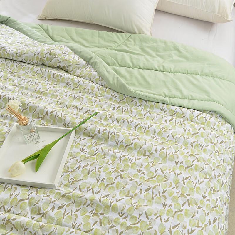 Grace Qingying Mint Antibacterial Summer Quilt