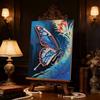 DIY Butterflies and Flowers Pearl Art Painting for Home Wall Decor Arts Craft  for Adults/Beginners Gift Idea Home Decor Without Frame