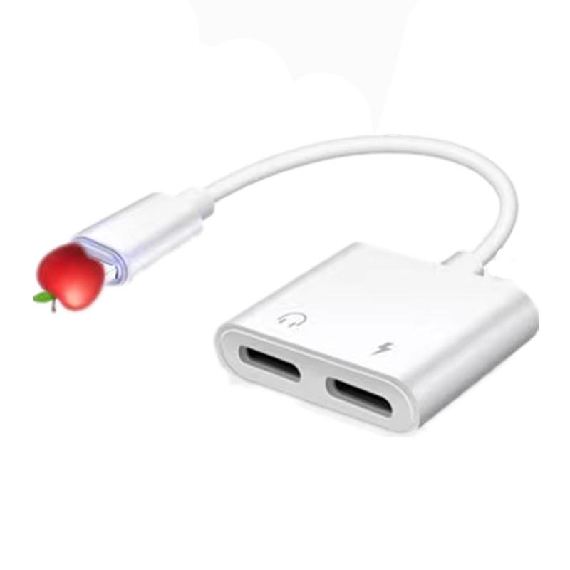 Apple Lightning to 3.5mm Adapter Cable: Dual Function for Audio & Microphone