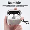 Luxury Leather Earphone Case for Samsung Galaxy Buds 3 Pro Buds3 Buzz 3 Cover with Keychain Selected Skin-Crazy Hourse Pattern