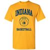 Indiana Classic Basketball Łuk Podstawowa Bawełniana Koszulka