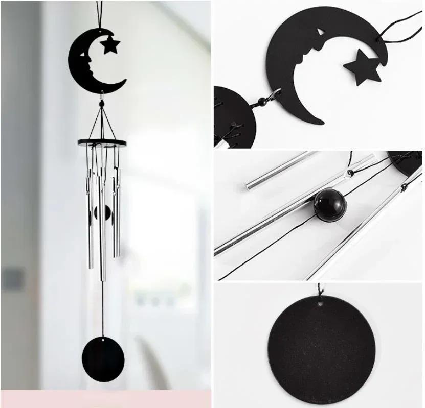 Personalized Metal Hollow Handicraft Pendant for Home Use Creative Multi Tube Music Wind Chime Decoration Holiday Surprise Gifts