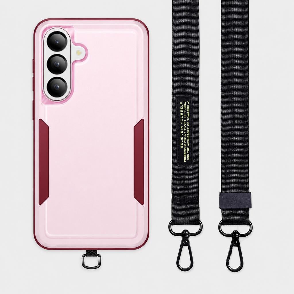 Coque Armure Protectrice avec Dragonne Étui Téléphone pour Samsung Galaxy A57 5G A17 A37 A 57 37 17 GalaxyA57 Coques Double Couche