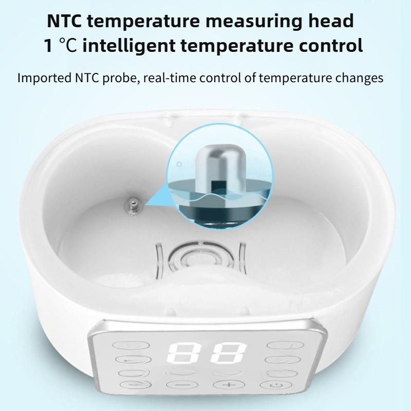 2-in-1 Household Baby Constant Temperature Dual Bottle Milk Warmer Multifunctional Milk Heater Bottle Sterilizer