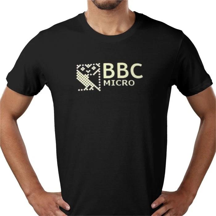 BBC Micro Computer IT video game retro vintage poster tee T-Shirt all sizes M