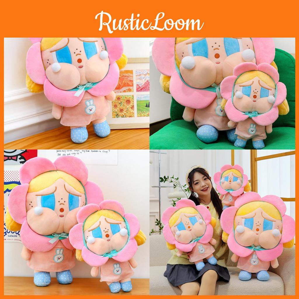 Cute Crybaby Petal Plush Toy Cartoon Girl Children Birthday Holiday Gift Dolls