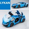 1:32 Lykan Hypersport Alloy Sport Car Model Diecast & Toy Metal Vehicles Supercar Model Simulation Collection Childrens Toy Gift