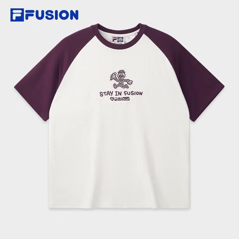 FILA FUSION Unisex Knit Short-Sleeve T-Shirt XL