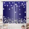 Unique 3D Printing Jewelry Falling Curtains Diamonds Black Backdrop Curtain with Rod Pocket for Bedroom Living Room Kitchen Home