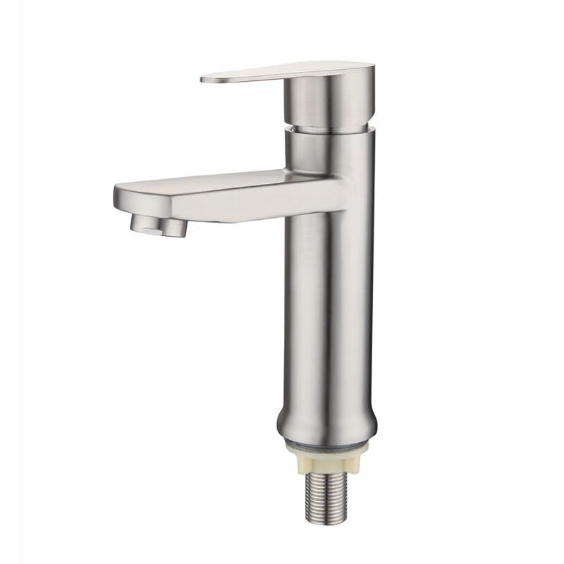 MDNG Stainless Steel Single Cold Basin Faucet
