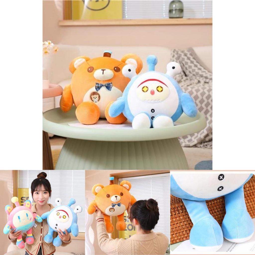 Eggie Plush Toy Cute And Cuddly Egg Cart Vendor Doll