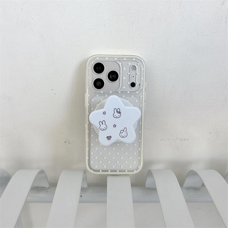 Japanese-Korean Star Cat Magnetic Holder for iPhone 17/16 Pro Max/15/14 Phone Case, New Model