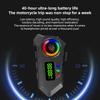 Y30A With FM Radio Motorcycle Helmet Headset LCD Display Bluetooth 5.4 Headphones Waterproof Motorcycle Helmet Earphones